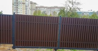 Купить распашные ворота из штакетника Кохма, цена от 2691 руб.